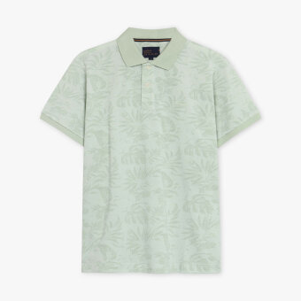 Signal - Signal - Raven Aop jacquard | Polo T-shirt Laurel Green