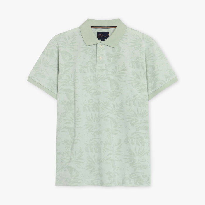 Signal - Signal - Raven Aop jacquard | Polo T-shirt Laurel Green