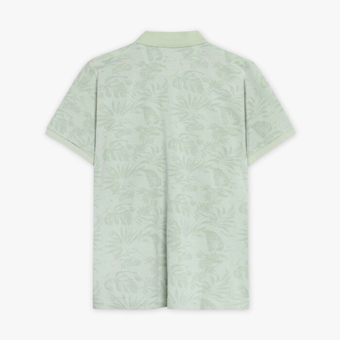 Signal - Signal - Raven Aop jacquard | Polo T-shirt Laurel Green