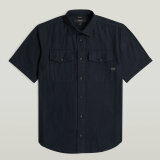 G-Star - G-Star - Marine slim shirt | K/Æ Skjorte Salute gd G-Star - G-Star - Marine slim shirt | K/Æ Skjorte Salute gd