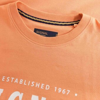 Signal - Signal - Simon front print tee | T-shirt Sun Baked