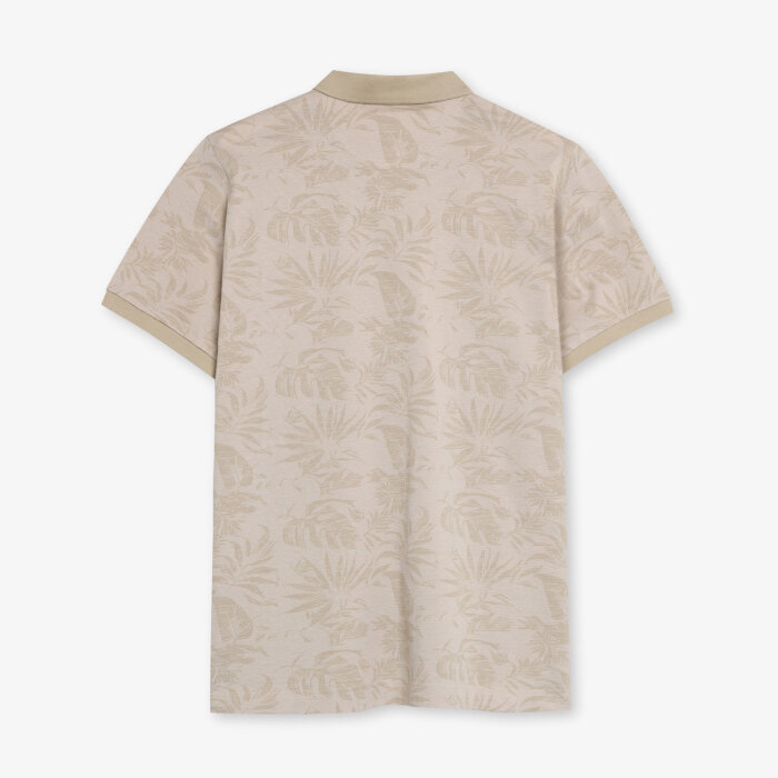 Signal - Signal - Raven Aop jacquard | Polo T-shirt Warm Beige