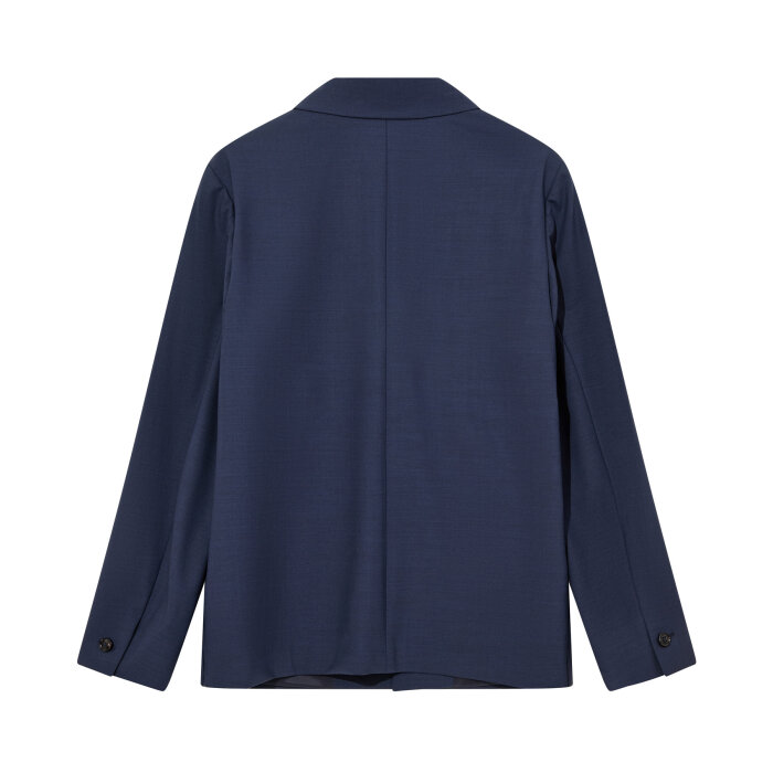 Mos Mosh Gallery - Mos Mosh - Jacob dynamic luxe | Overshirt Navy