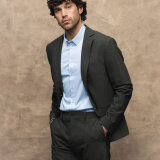 Mos Mosh Gallery - Mos Mosh James dynamic blazer Habitjakke Dark Green
