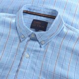 Signal - Signal - Troels pop check shirt | K/Æ Skjorte Blue Wind Signal - Signal - Troels pop check shirt | K/Æ Skjorte Blue Wind