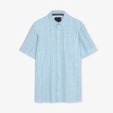 Signal - Signal - Hunk pop stripe shirt | K/Æ Skjorte Laurel Green Signal - Signal - Hunk pop stripe shirt | K/Æ Skjorte Laurel Green