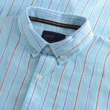 Signal - Signal - Hunk pop stripe shirt | K/Æ Skjorte Laurel Green Signal - Signal - Hunk pop stripe shirt | K/Æ Skjorte Laurel Green
