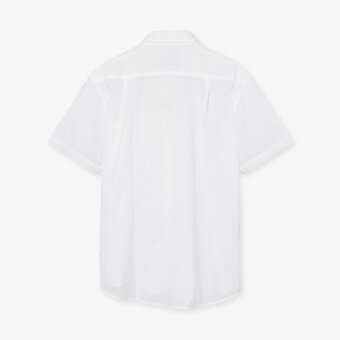 Signal - Signal - Teis structure shirt | K/Æ Skjorte White