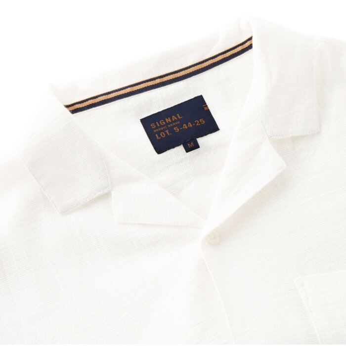 Signal - Signal - Terkel loose shirt | K/Æ Skjorte Egret Dust