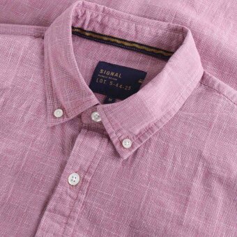Signal - Signal - Teis structure shirt | K/Æ Skjorte Mauve Rose