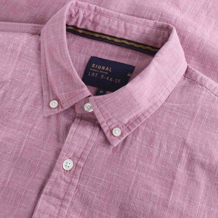 Signal - Signal - Teis structure shirt | K/Æ Skjorte Mauve Rose