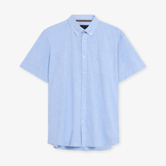 Signal - Signal - Teis structure shirt | K/Æ Skjorte Blue Wind