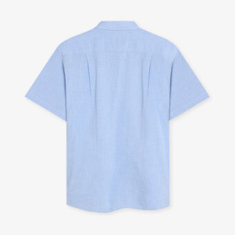 Signal - Signal - Teis structure shirt | K/Æ Skjorte Blue Wind