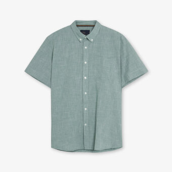 Signal - Signal - Teis structure shirt | K/Æ Skjorte Green Ivy