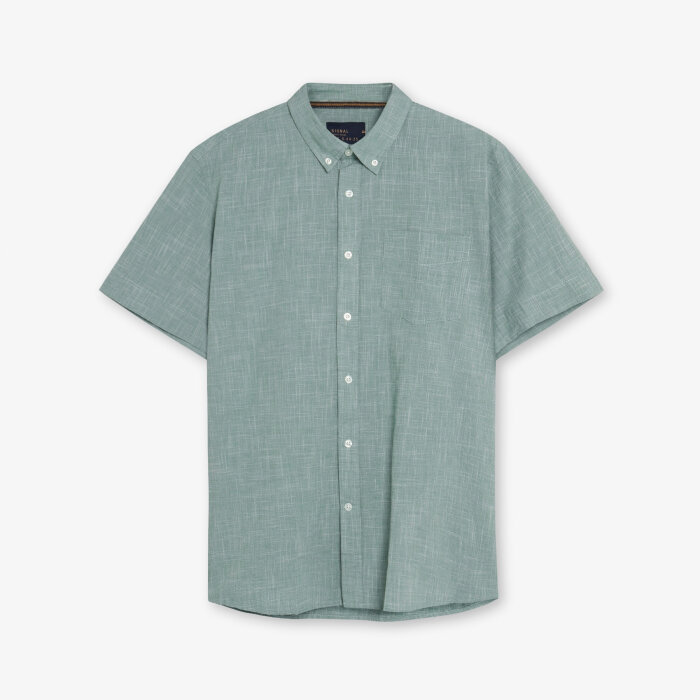 Signal - Signal - Teis structure shirt | K/Æ Skjorte Green Ivy