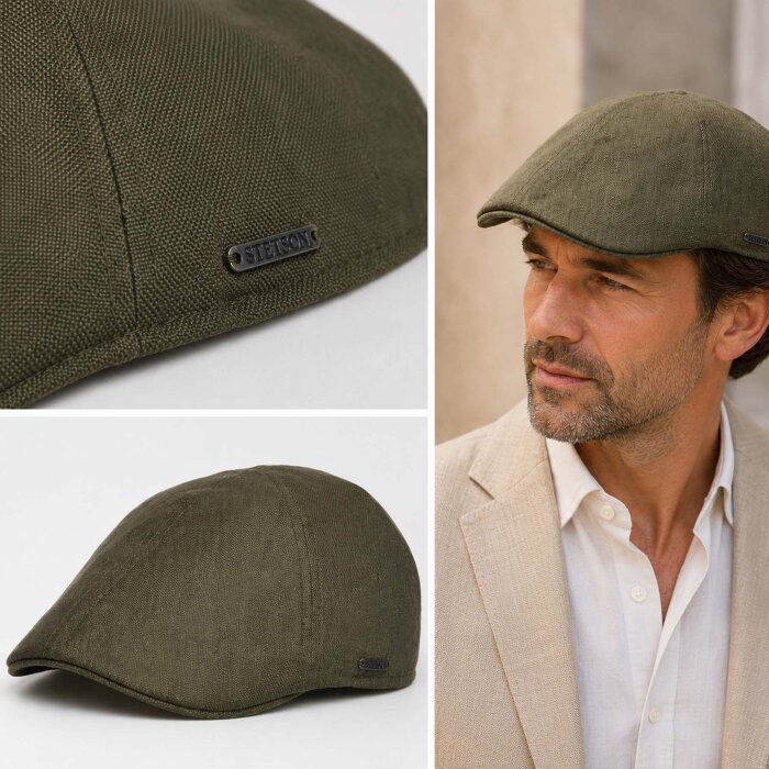 STETSON - Stetson - Texas linen | Kasket Olive