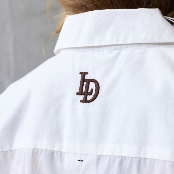 Love&divine ( Dame ) - LOVE&DIVINE - LOVE1546 | SKJORTE WHITE/BROWN