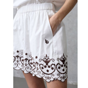 Love&divine ( Dame ) - LOVE&DIVINE - LOVE1547 | SHORTS WITHE/BROWN