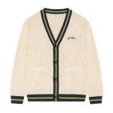 LES DEUX - Les Deux - Lace knitted cardigan | Eggnog White LES DEUX - Les Deux - Lace knitted cardigan | Eggnog White