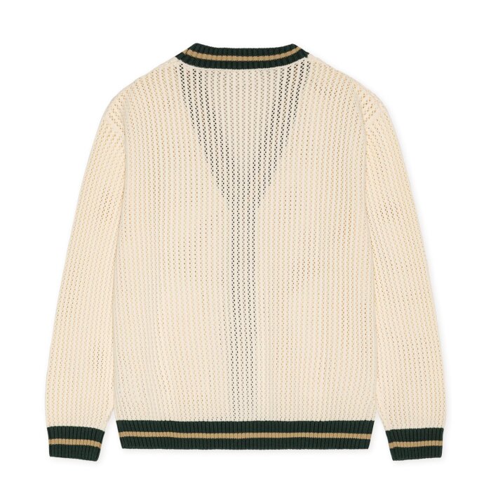 LES DEUX - Les Deux - Lace knitted cardigan | Eggnog White 