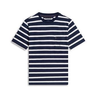 Tommy Hilfiger  - Tommy Hilfiger - Stripe Patch Pocket Jersey  | T-shirt 