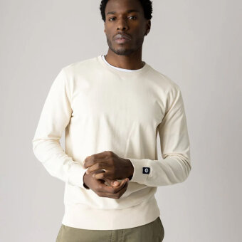 Mos Mosh Gallery - Mos Mosh - MMGCosta crew neck sweat | Sweatshirt Ecru