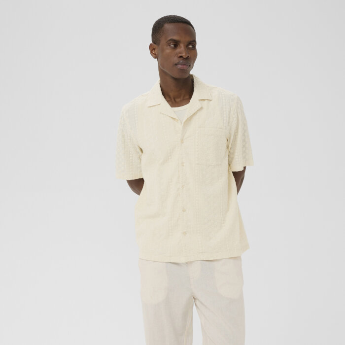Matinique - Matinique - Klampo shirt ss | K/Æ Skjorte Vanilla Ice