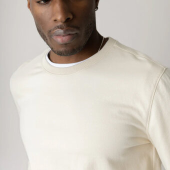 Mos Mosh Gallery - Mos Mosh - MMGCosta crew neck sweat | Sweatshirt Ecru