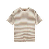 Mos Mosh Gallery - Mos Mosh - MMGDani stripe o-ss tee | T-shirt Toasted Coconut