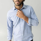 Mos Mosh Gallery - Mos Mosh - Marco oxford shirt | Skjorte Light Blue Mos Mosh Gallery - Mos Mosh - Marco oxford shirt | Skjorte Light Blue