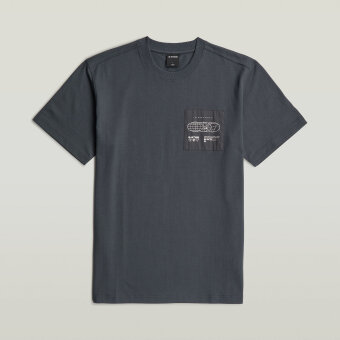 G-Star - G-Star - Applique tee | T-shirt Petrol