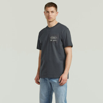 G-Star - G-Star - Applique tee | T-shirt Petrol