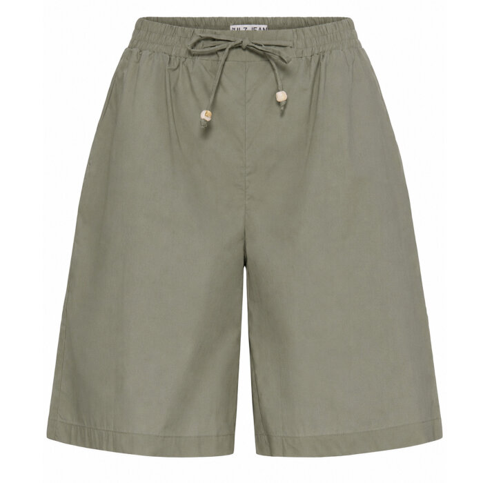 Pulz Jeans ( Dame )  - PULZ - PZCLEO | SHORTS AGAVE GREEN