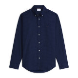 Tommy Hilfiger - Tommy Hilfiger - Flex poplin mini print | Skjorte Carbon Navy Tommy Hilfiger - Tommy Hilfiger - Flex poplin mini print | Skjorte Carbon Navy