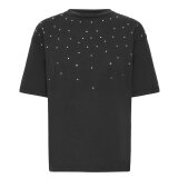 ICHI ( Dame ) - ICHI - IHPEONIE SS | T-SHIRT BLACK ICHI ( Dame ) - ICHI - IHPEONIE SS | T-SHIRT BLACK