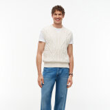 Tommy Hilfiger - Tommy Hilfiger - Cable knit vest | Vest Ivory Petal Tommy Hilfiger - Tommy Hilfiger - Cable knit vest | Vest Ivory Petal