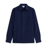 Tommy Hilfiger - Tommy Hilfiger - Overshirt lyocell structure | Overshirt Carbon Navy Tommy Hilfiger - Tommy Hilfiger - Overshirt lyocell structure | Overshirt Carbon Navy