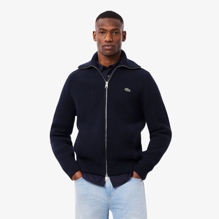 Lacoste - Lacoste - AH5175 | Cardigan Navy Blue