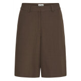ICHI ( Dame ) - ICHI - IHFAVA LONG SHO | SHORTS SLATE BLACK MELANGE ICHI ( Dame ) - ICHI - IHFAVA LONG SHO | SHORTS SLATE BLACK MELANGE