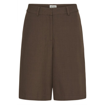 ICHI ( Dame ) - ICHI - IHFAVA LONG SHO | SHORTS SLATE BLACK MELANGE