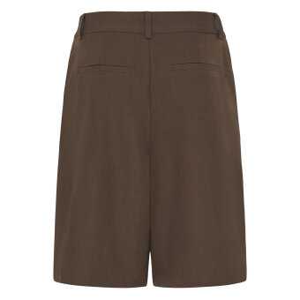 ICHI ( Dame ) - ICHI - IHFAVA LONG SHO | SHORTS SLATE BLACK MELANGE