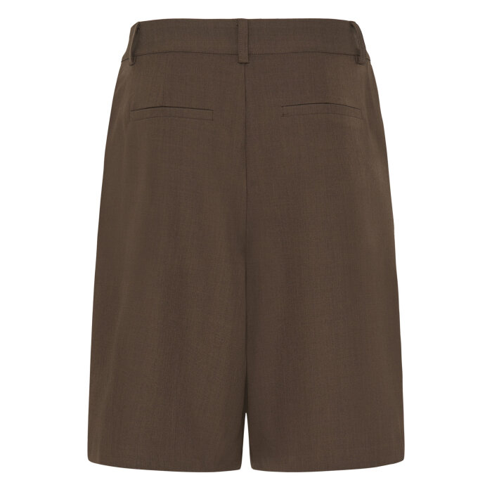 ICHI ( Dame ) - ICHI - IHFAVA LONG SHO | SHORTS SLATE BLACK MELANGE