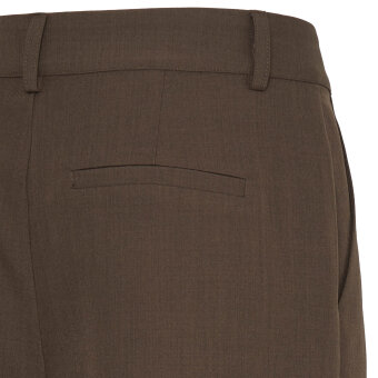 ICHI ( Dame ) - ICHI - IHFAVA LONG SHO | SHORTS SLATE BLACK MELANGE