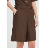 ICHI ( Dame ) - ICHI - IHFAVA LONG SHO | SHORTS SLATE BLACK MELANGE ICHI ( Dame ) - ICHI - IHFAVA LONG SHO | SHORTS SLATE BLACK MELANGE