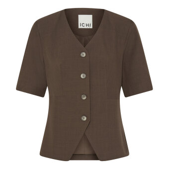 ICHI ( Dame ) - ICHI - IHFAVA SS BL | BLAZER SLATE BLACK MELANGE