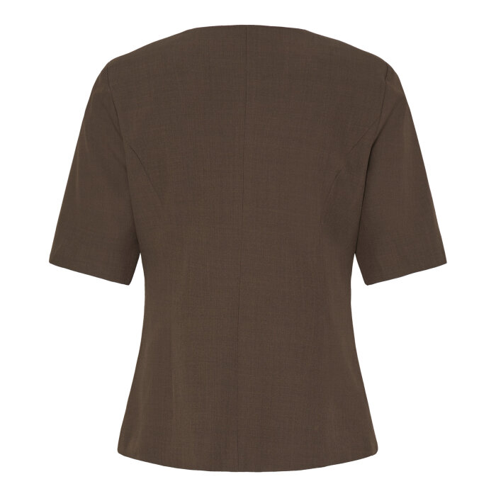 ICHI ( Dame ) - ICHI - IHFAVA SS BL | BLAZER SLATE BLACK MELANGE