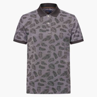 Signal - Signal - Griffin jacquard | Polo T-shirt Shadow Grey