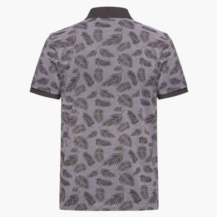 Signal - Signal - Griffin jacquard | Polo T-shirt Shadow Grey