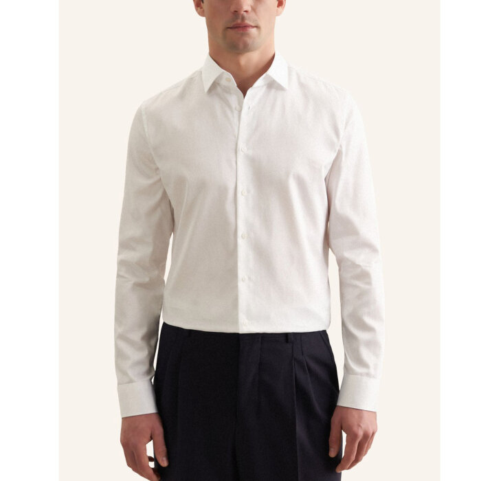 Seidensticker - Seidensticker - 845070 01 | Shaped Fit Skjorte White