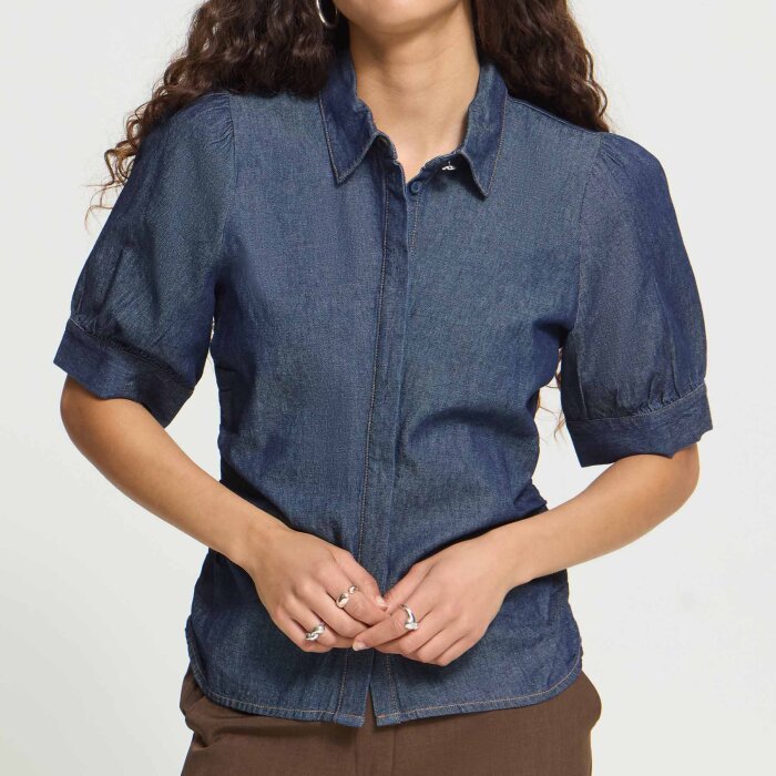 ICHI ( Dame ) - ICHI - IHARCHER | SKJORTE DENIM AUTH